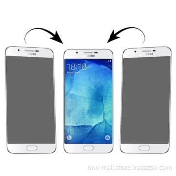 Factory price Privacy Anti Glare screen protector for Samsung Galaxy A8 screen protector